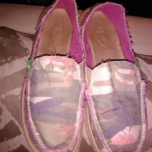 Sanuk Donna Mixed Up Floral Camo